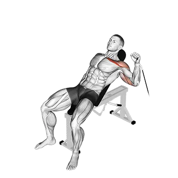 Cable One Arm Incline Press