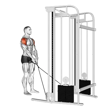 Best Cable Shoulder Workouts Cable Y Raise