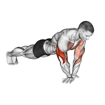Cross Arms Push Up