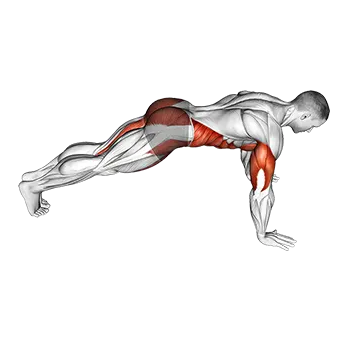 Cross Body Push Up