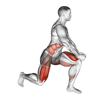 Best Lower Glute Exercises Crossover Reverse Lunge