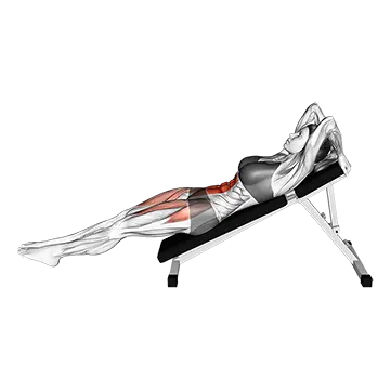 Best Bodyweight Hip Flexor Workouts Decline Knee Raise