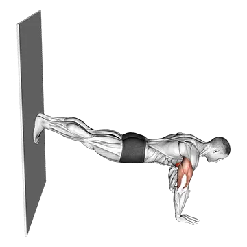 How To Do A PushUp Properly Decline Push Up Against Wall