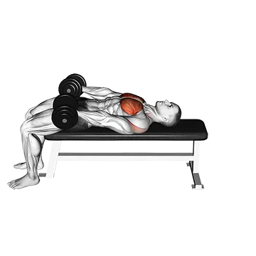 Best Dumbbell Back Workouts Dumbbell Around Pullover
