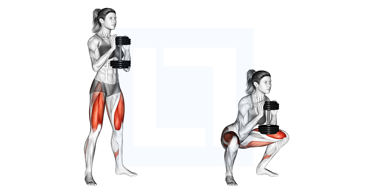 Dumbbell Goblet Squat The Best Squat For Beginners Dumbbell Goblet Squat The Best Squat For Beginners