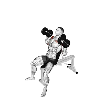 Dumbbell Incline Shoulders Press