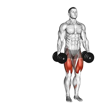 Best Inner Quad Workouts Dumbbell Lateral Lunge