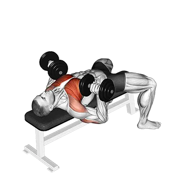Dumbbell Rotational Grip Bench Press