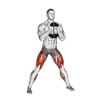 Best Lower Body Dumbbell Workouts Dumbbell Side Squat