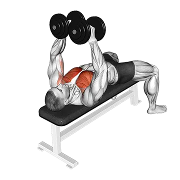 Dumbbell Single Arm Alternate Fly