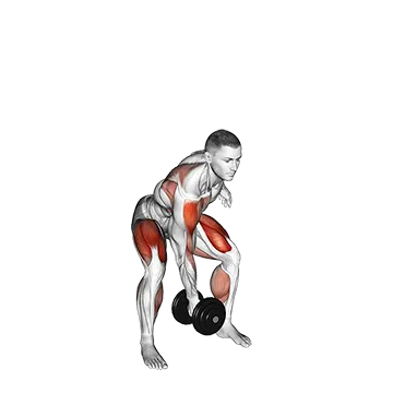 Dumbbell Single Power Clean