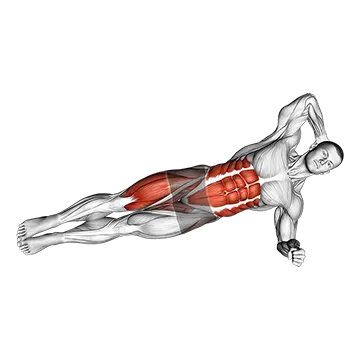 Best Daily Ab Workouts Elbow To Knee Side Plank Crunch