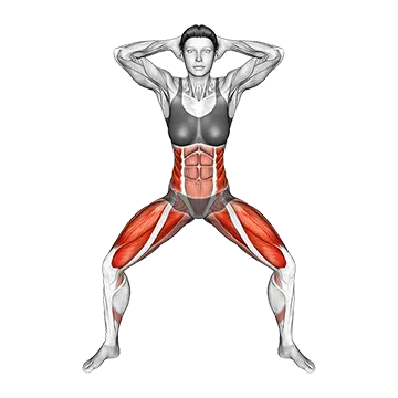 Half Squat Side Reach