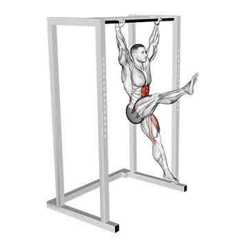 Hanging Flutter Kick