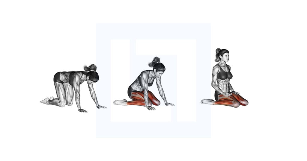Hero Pose Virasana