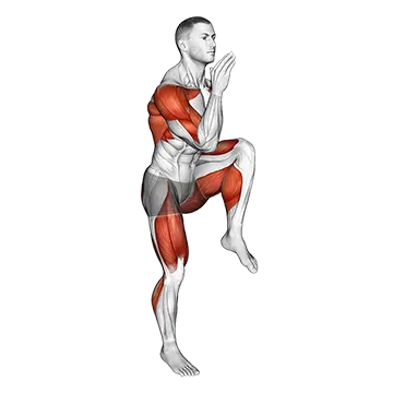 Best Bodyweight Hip Flexor Workouts High Knee Sprints