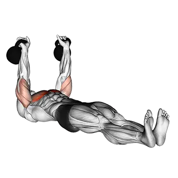 Best Kettlebell Chest Workouts Kettlebell Alternating Press On Floor