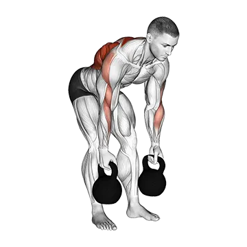 Best Kettlebell Back Workouts Kettlebell Alternating Row