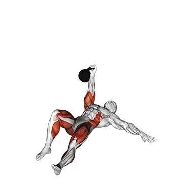 Kettlebell Bottoms Up to Knee Turkish Get Up