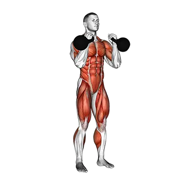 Best Full Body Kettlebell Workouts Kettlebell Double Jerk