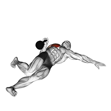 Kettlebell Extended Range One Arm Press on Floor