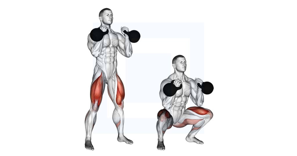 Kettlebell Front Squat