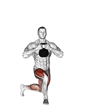 Best Kettlebell Adductor Workouts Kettlebell Goblet Curtsey Lunge