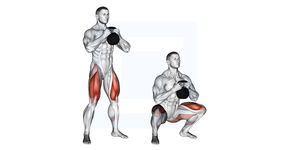 Kettlebell Goblet Squat Form Cues And Benefits Kettlebell Goblet Squat Form Cues And Benefits