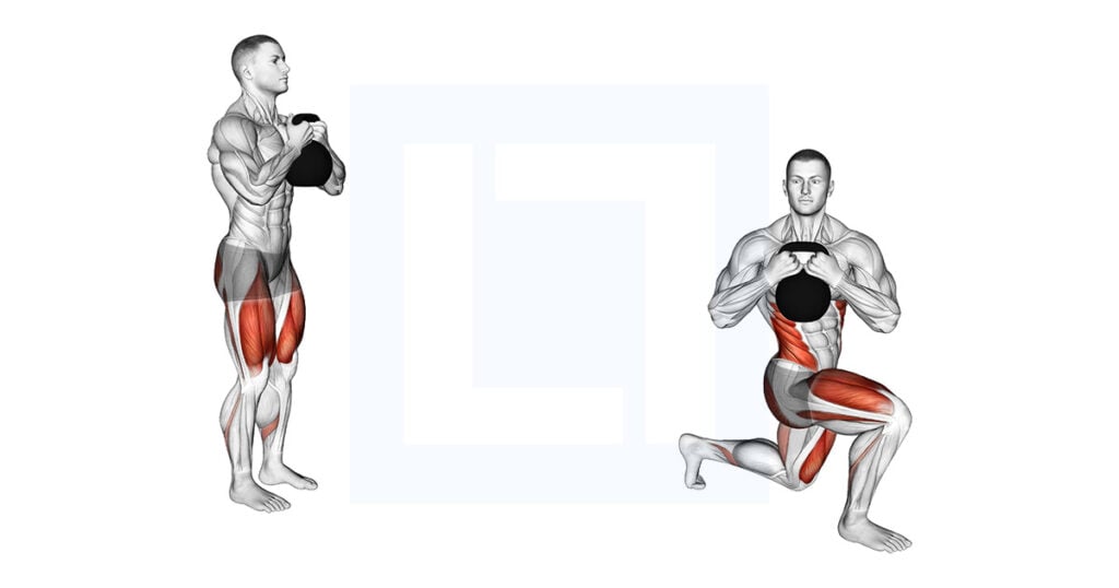 Kettlebell Lunge With Twist