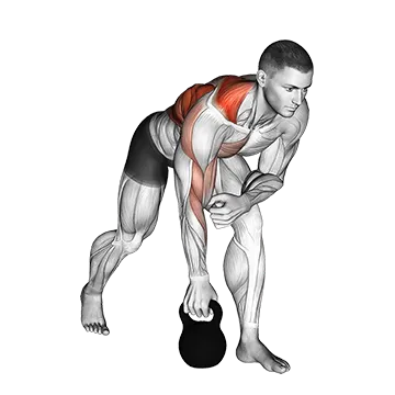 Best Kettlebell Bicep Workouts Kettlebell One Arm Row