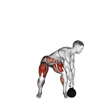 Kettlebell Rotational Deadlift