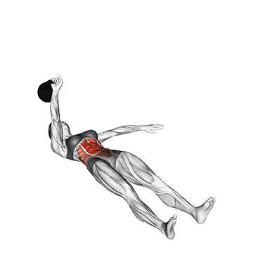 Kettlebell Single Arm Sit Up