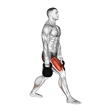 Best Kettlebell Leg Workouts Kettlebell Split Squat