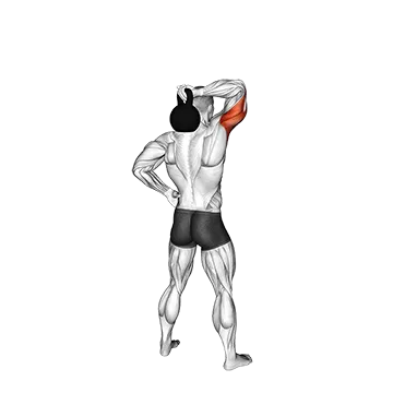 Kettlebell Standing One Arm Extension