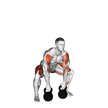 Kettlebell Sumo Deadlift With High Pull