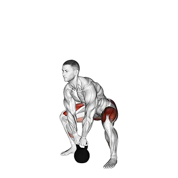 Best Kettlebell Hamstring Workouts Kettlebell Sumo Deadlift