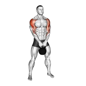 Best Kettlebell Shoulder Workouts Kettlebell Upright Row