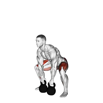 Kettlebells Sumo Deadlift