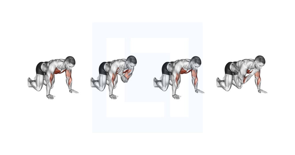 Kneeling Shoulder Tap