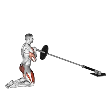 Best Landmine Workouts Landmine Kneeling Thruster Press