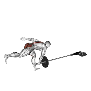 Landmine Single Leg Landmine Rdl