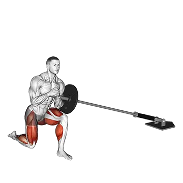 Landmine Stand Up High Knee