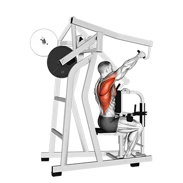 Best Machine Lat Workouts Lever One Arm Lateral High Row