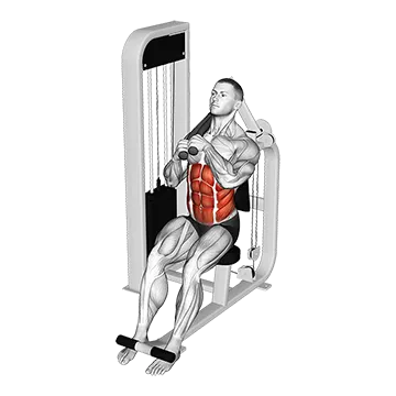Lever Seated Left Side Crunch