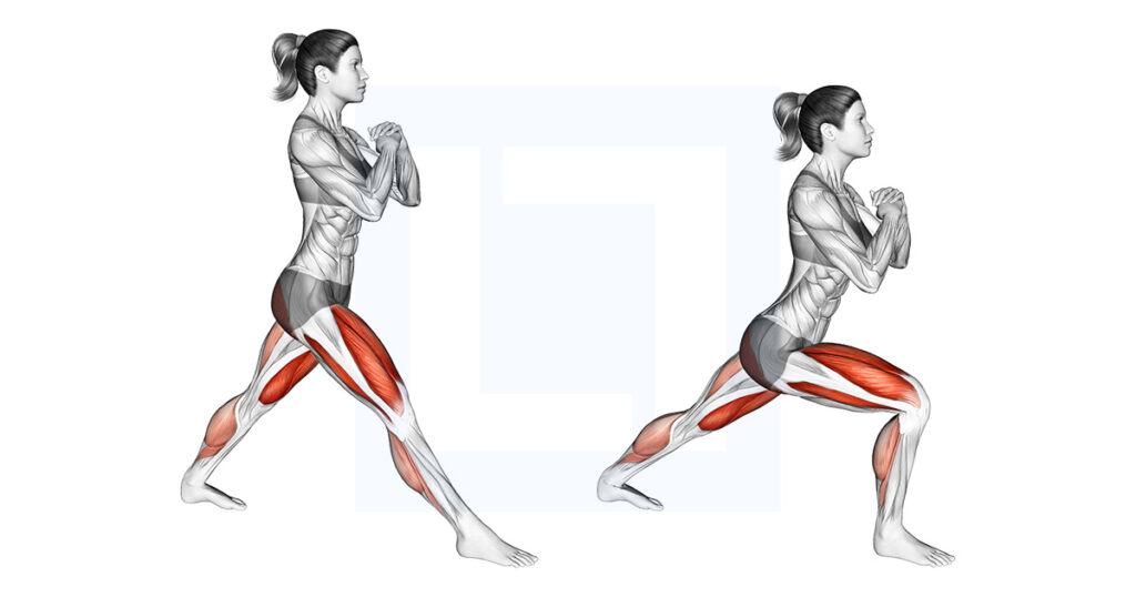 Lunge Stretch Standing Hip Flexor Stretch Lunge Stretch Standing Hip Flexor Stretch