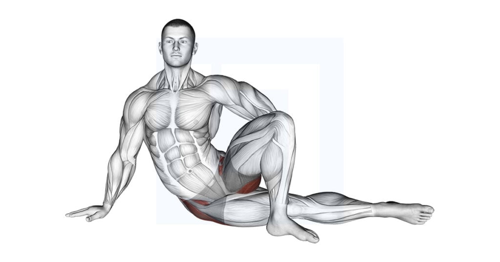 Lying Abductor Stretch