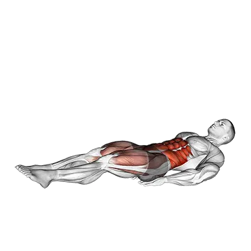 Lying Leg Hip Side Raise on Floor