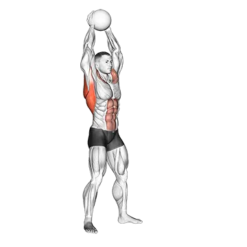 Best Mma Workouts Medicine Ball Overhead Slam
