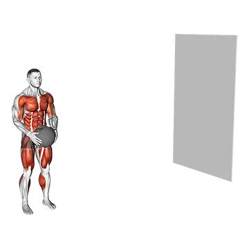 Best Medicine Ball Ab Workouts Medicine Ball Step Behind Rotational Throw