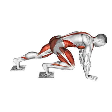 Mountain Climber Slide With Towel